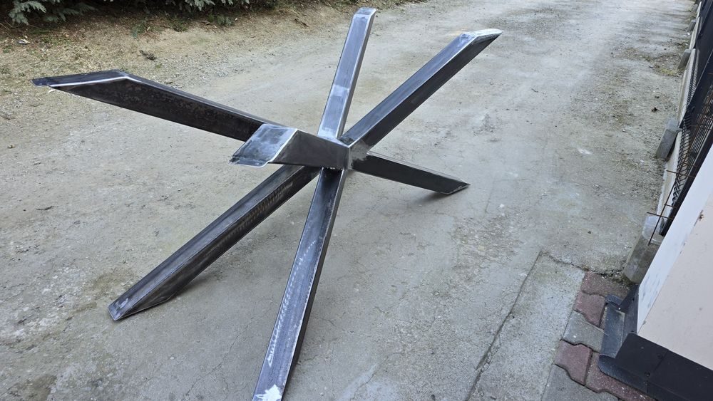 Stelaż nogi metalowe pod stół pająk XL