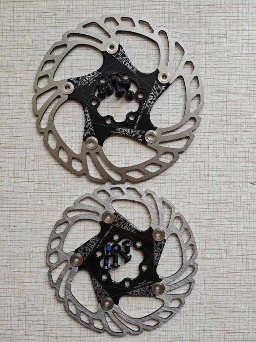 Ротори вело AVID Shimano 140/160 /180/203 каліпери адаптери від 100 гр