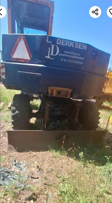 Koparka kołowa komatsu PW60-3,  5x - ramie