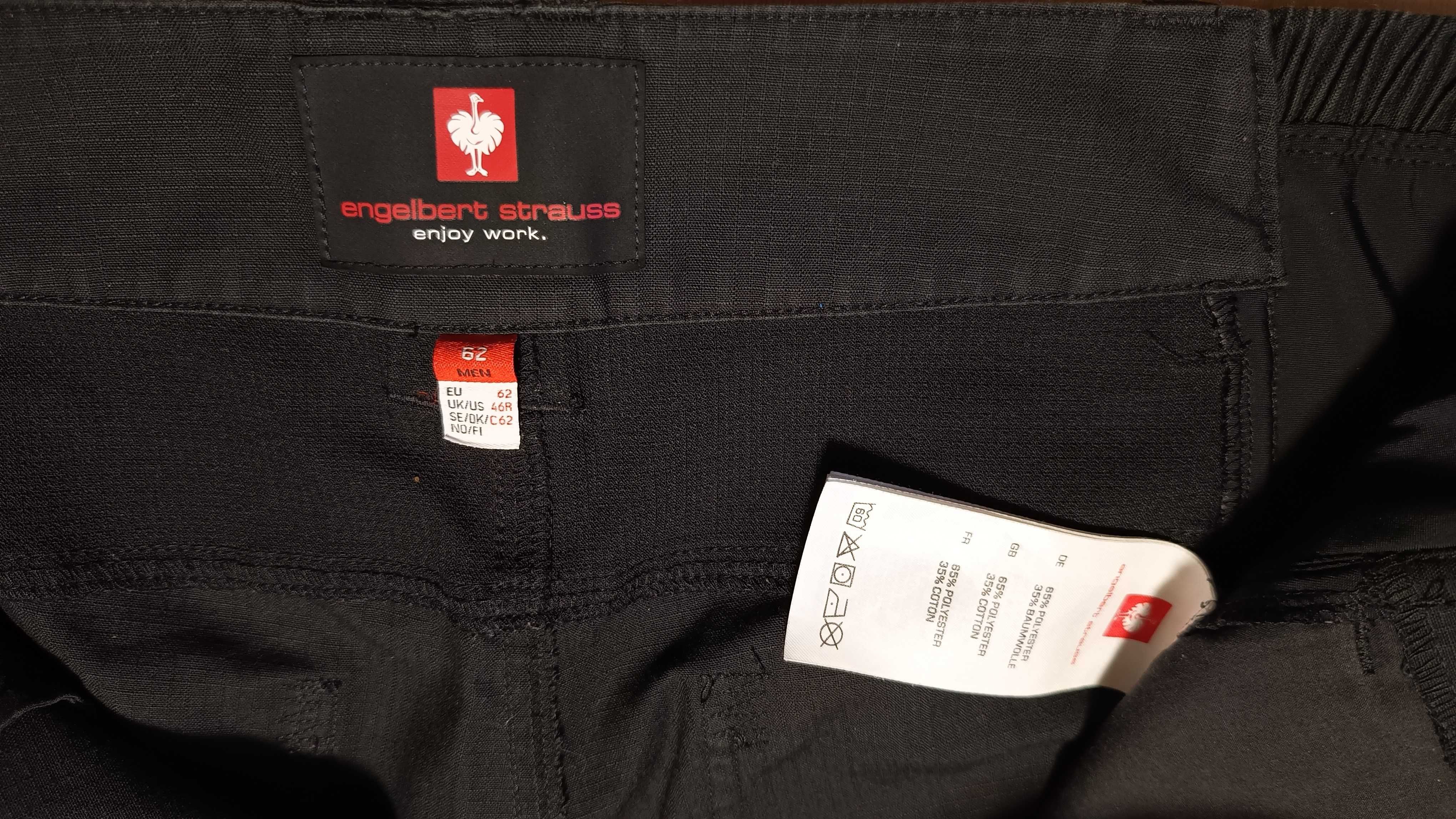 Męskie spodnie ENGELBERT STRAUSS VISION r.3XL(62) stan bardzo dobry