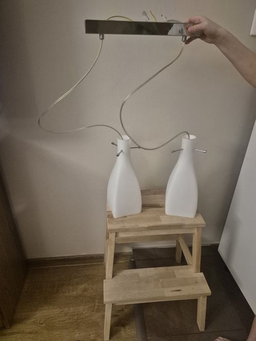 Lampa biała używana