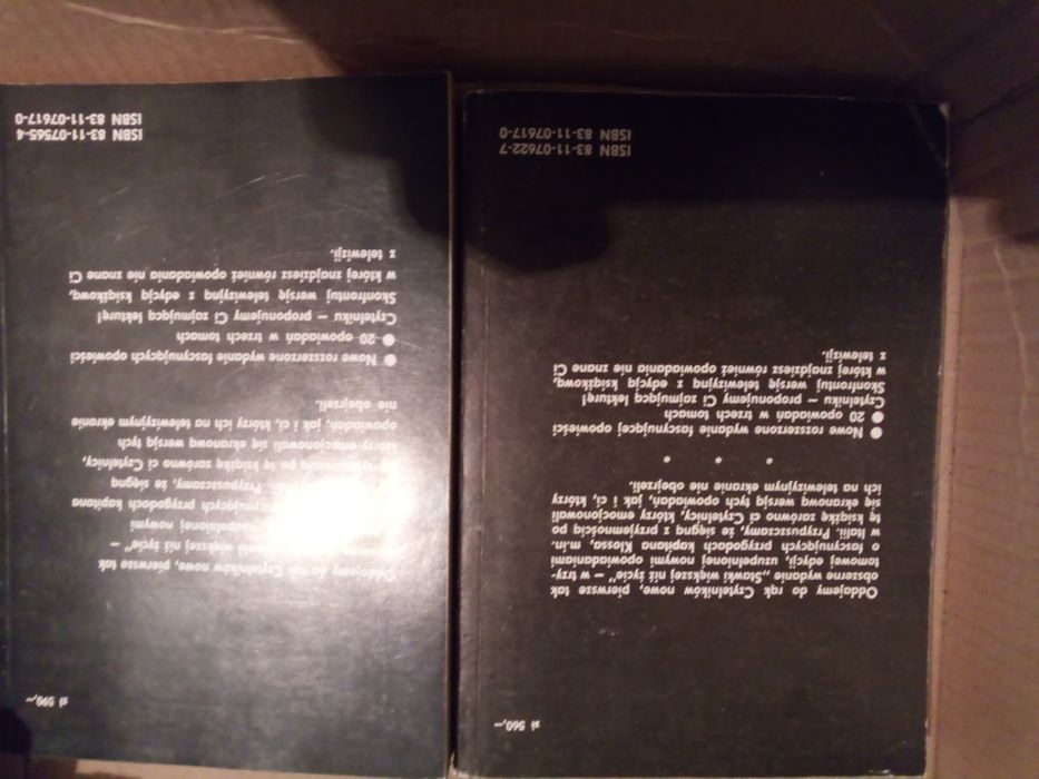 Stawka większa niż życie – Andrzej Zbych (2 tomy)

Sprzedam komplet dw