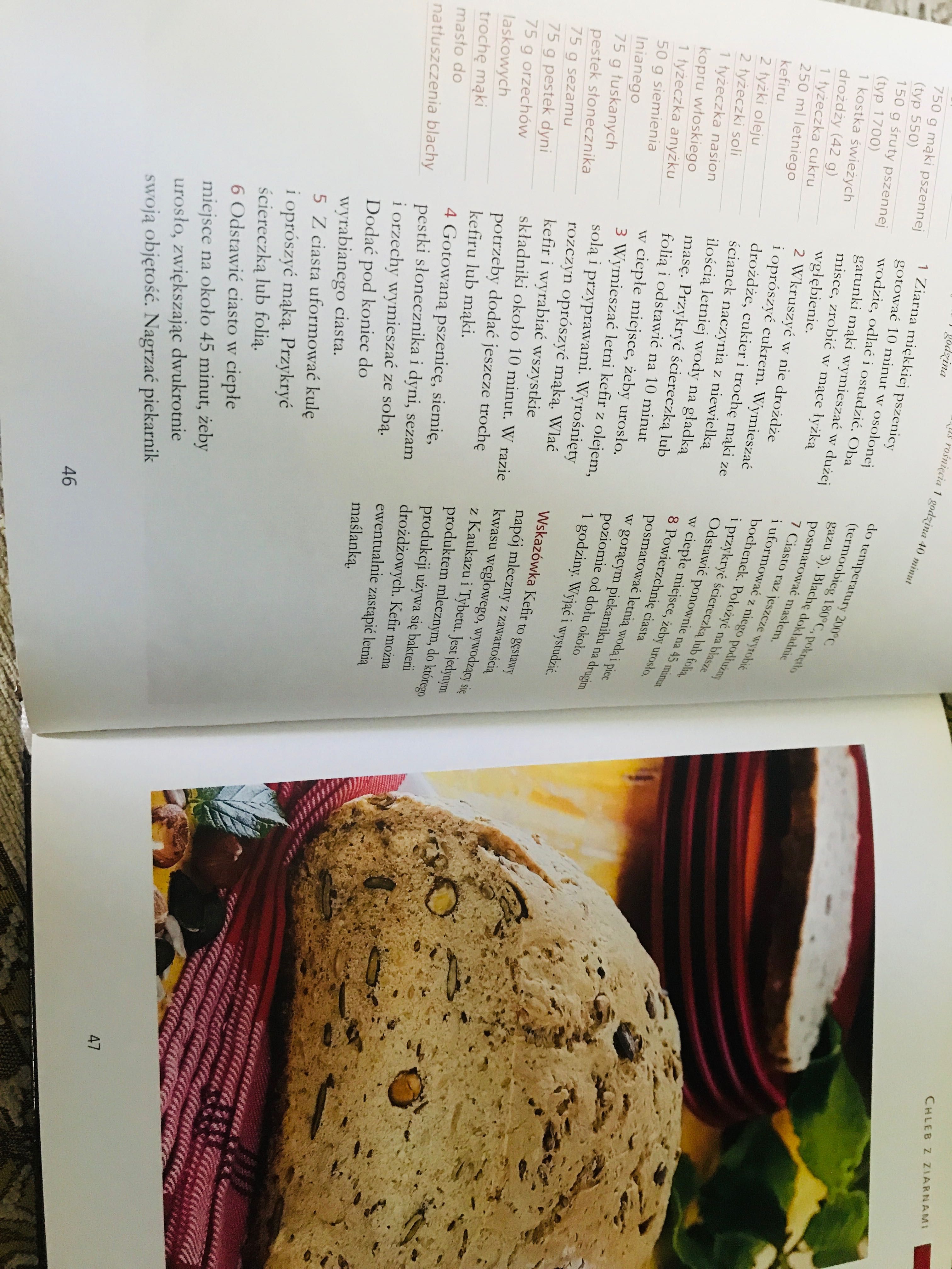 Książka pieczenie chleba w domu