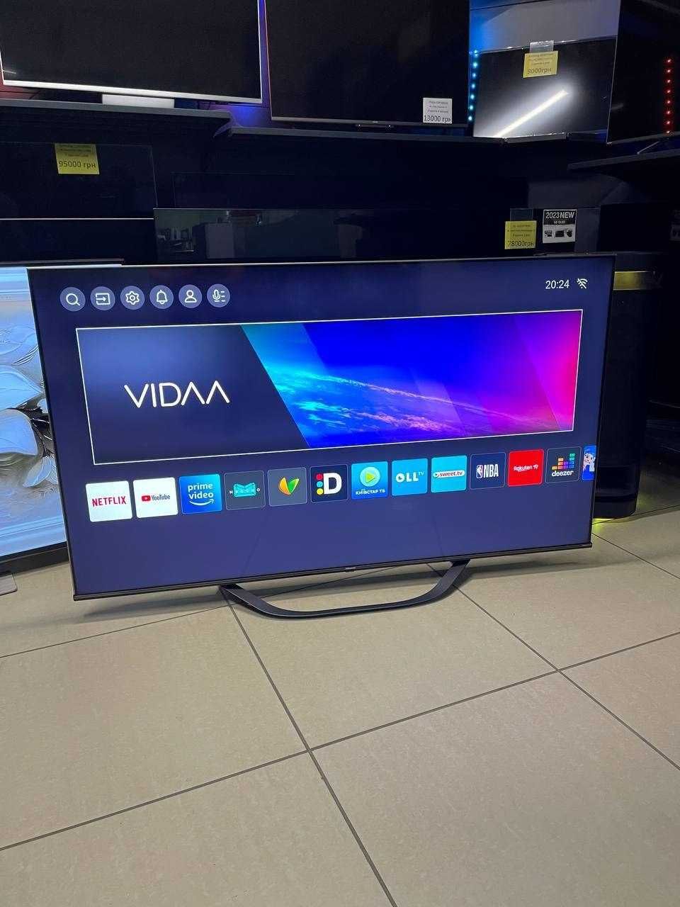 65" 144Гц Mini led ULED СабвуферСмарт УкраїнськHISENSE U7KQ зНімеччини