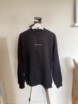 Czarna bluza bez kaptura z H&M