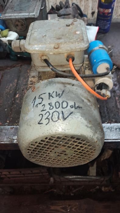 Silnik elektryczny 1,5kw 2800obr silnik kw jednofazowy 230v 220
