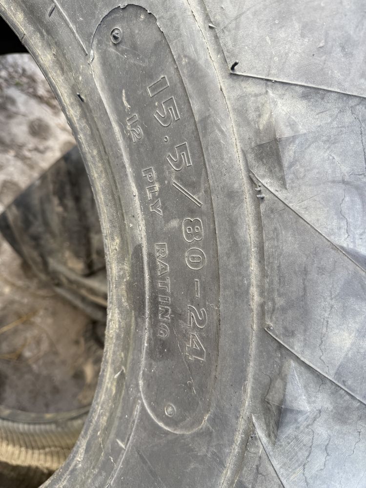 Opona 15.5/80-24 . 400/80-24 Goodyear Super Grip implement Ładowarka