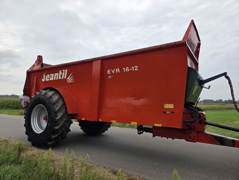Rozrzutnik obornika Jeantil EVR 16-12 12t