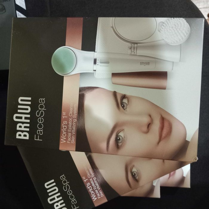 Braun епілятор +спа для обличча