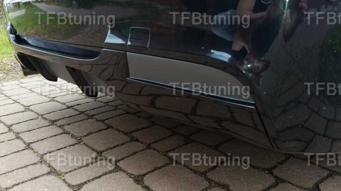 Dyfuzor spoiler zderzaka tył BMW E90 E91 Mpakiet ver 1 TFB TUNING
