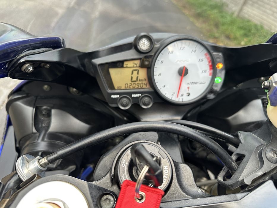 Yamaha YZF R6 zarejestrowana w PL