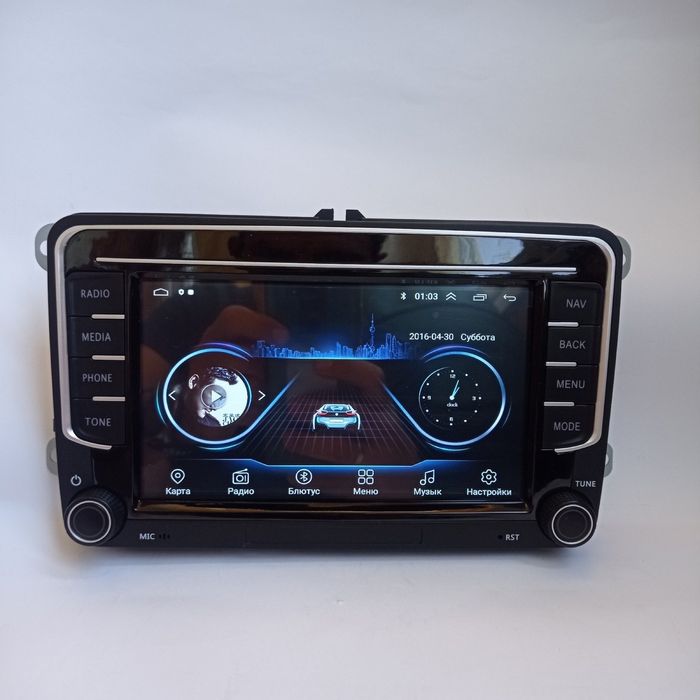 Магнитола VW Volkswagen Golf Passat Touran Caddy Tiguan Skoda Octavia