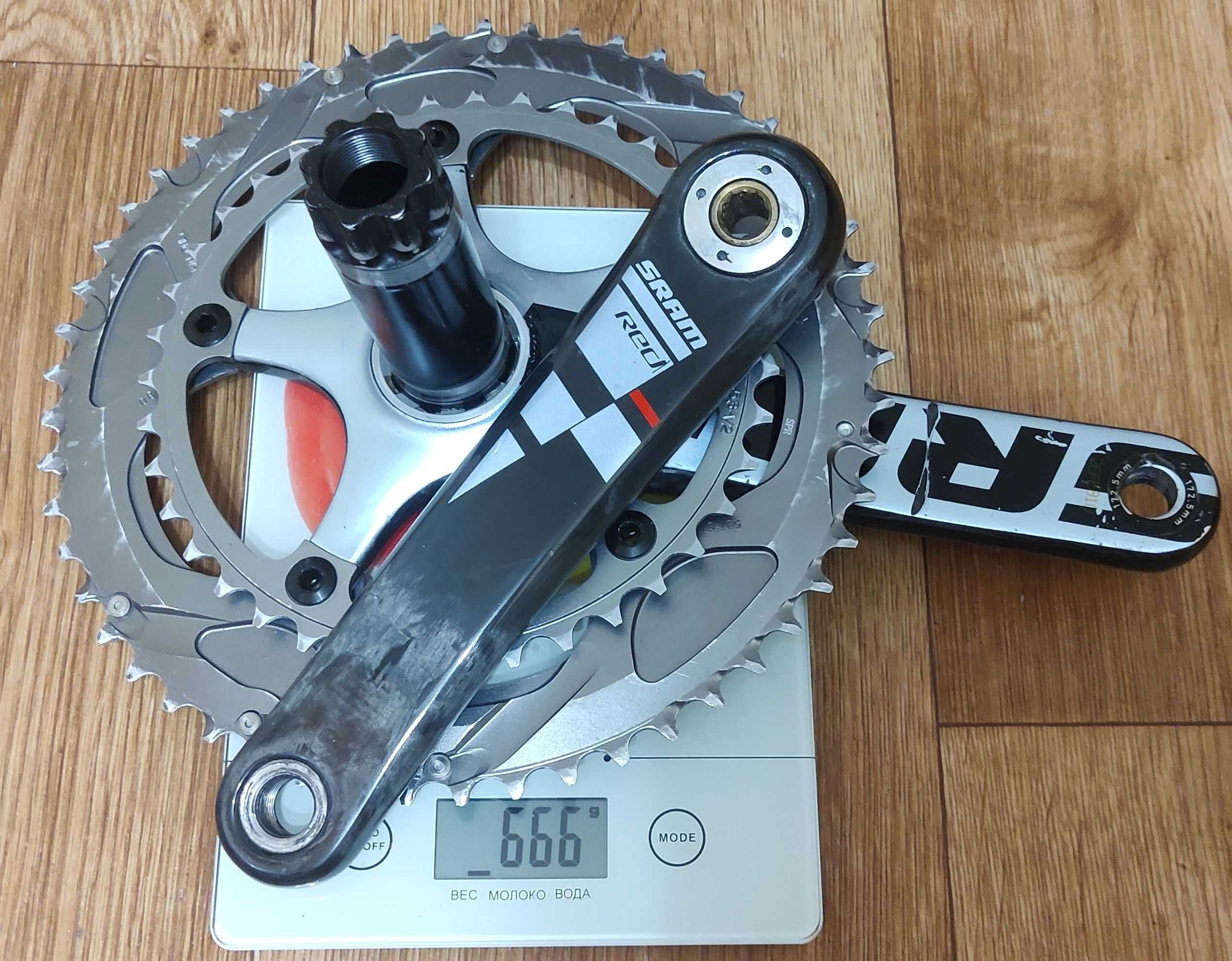 Sram Red система зірки шатуни 53/39 bb30