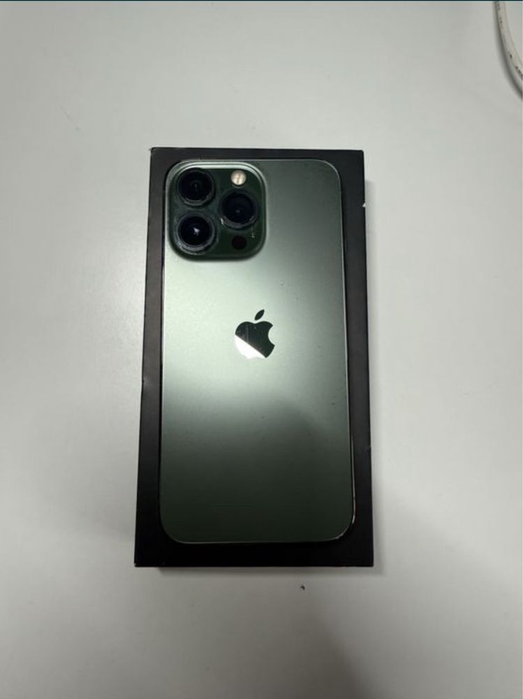 iPhone 13 pro zestaw 128gb zielony alpejska zieleń
