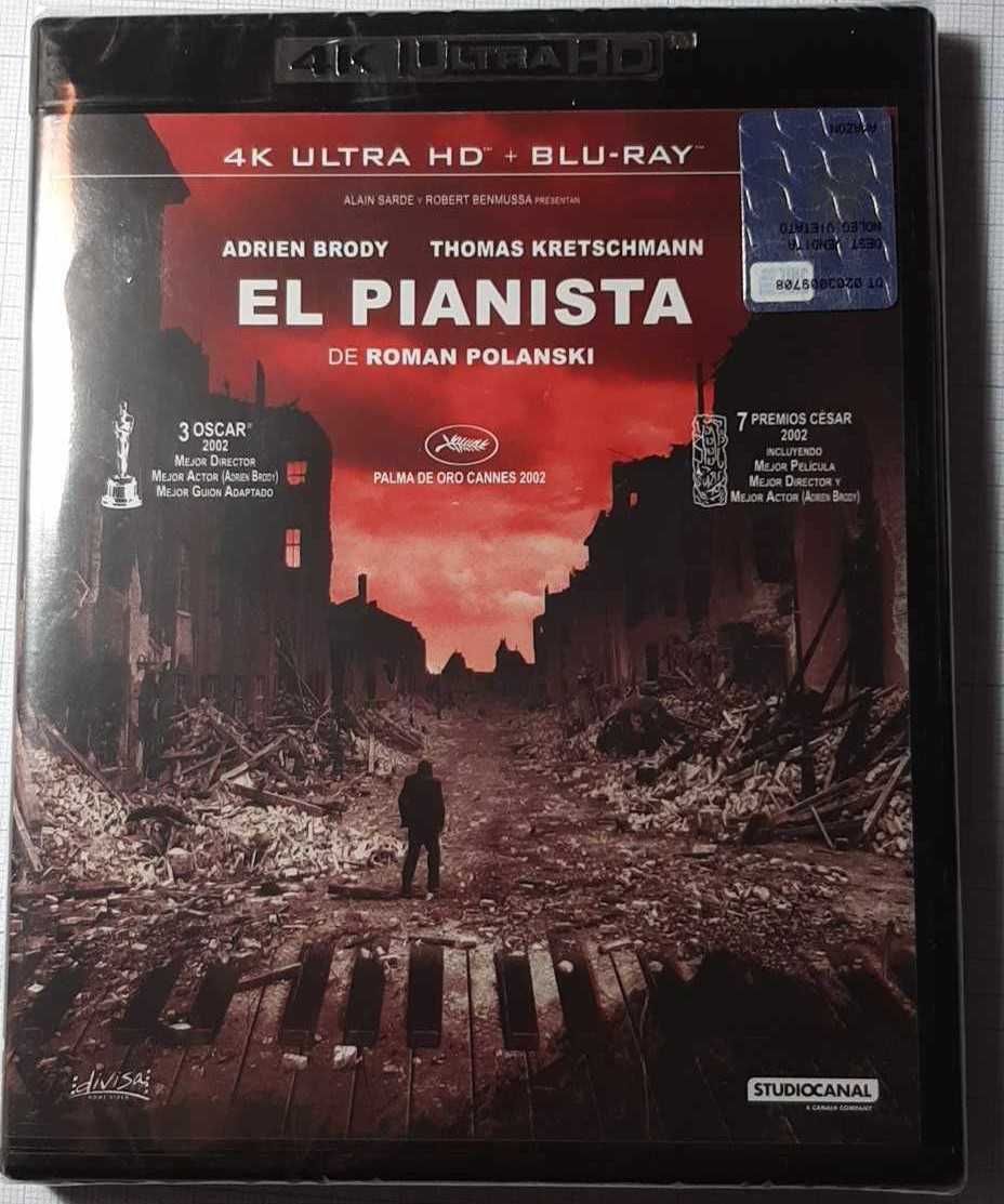 The Pianist Pianista 4K + BR w.ENG