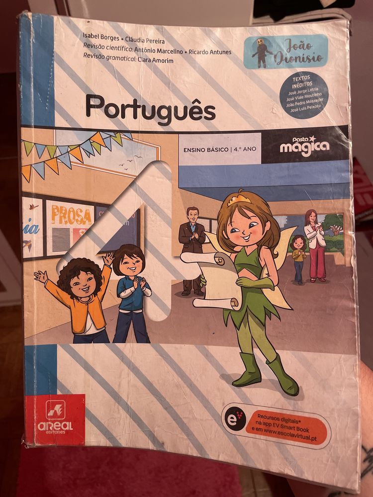 Manuais de português para a escola