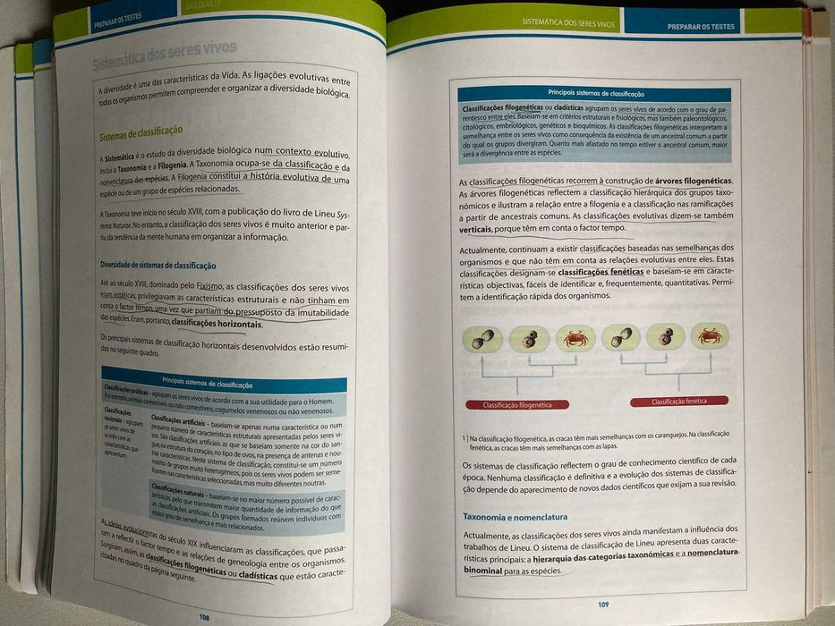 Biologia e Geologia 11º Ano - Preparação p/ Testes