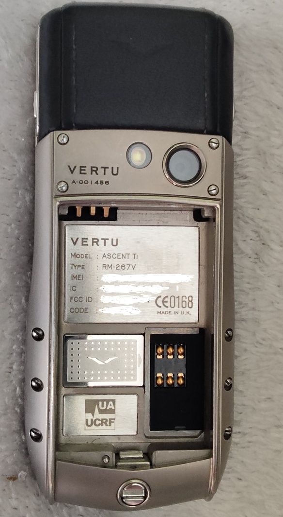 Vertu Ascent Ti оригинал