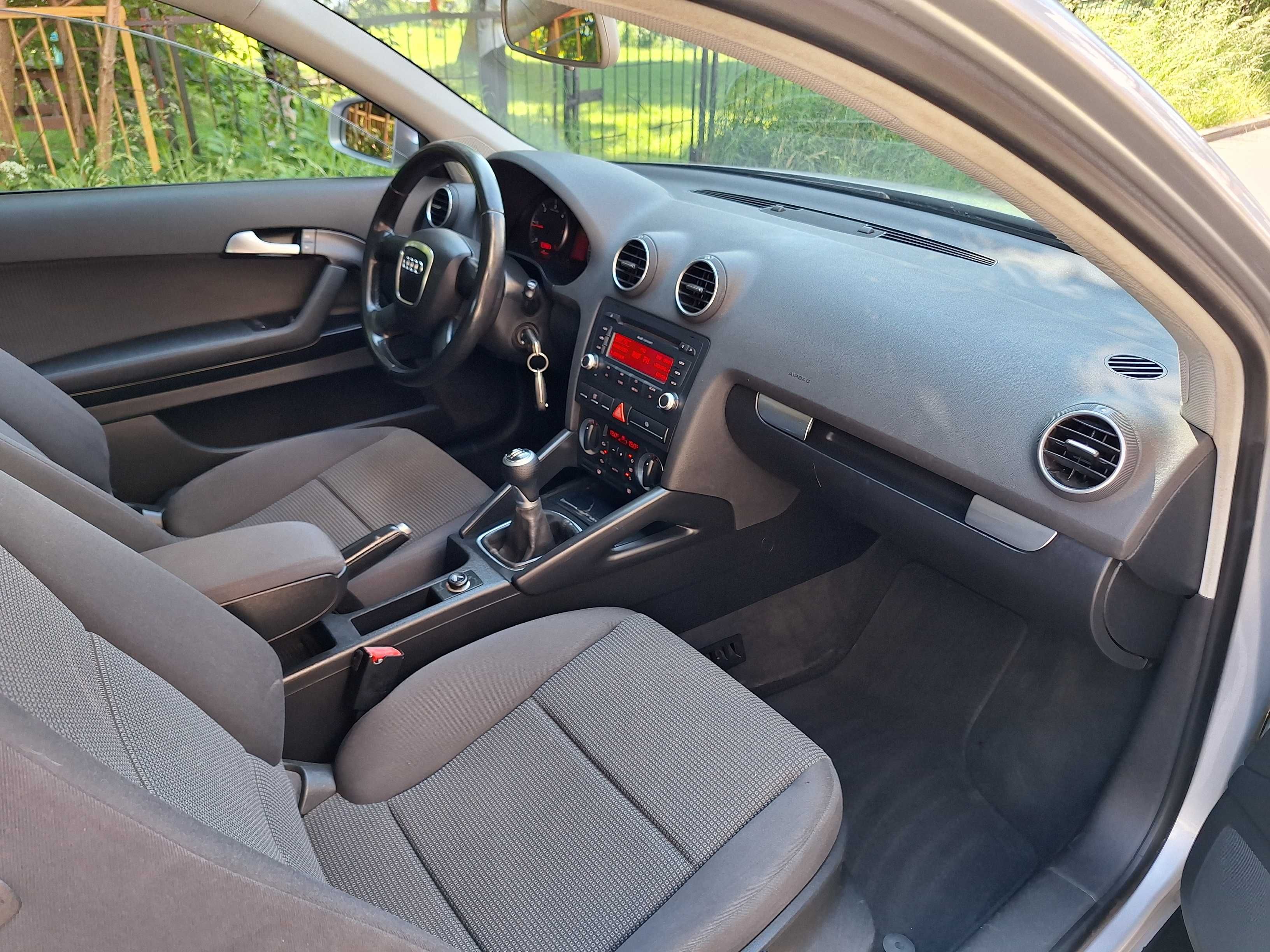 Audi A3 8P LIFT 2007r. 1.9TDI 105KM BLS*Climatronic*Alu 16"*PDC*ŁADNA!