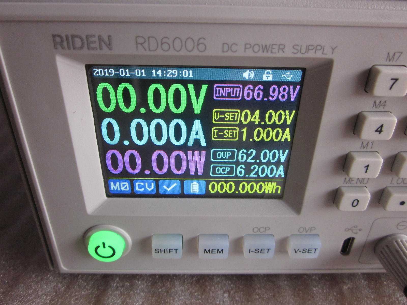 Лабораторний блок живлення RIDEN RD6006W 60V 6A wifi зарядне