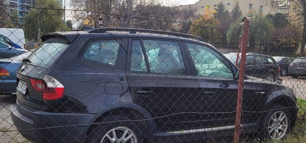 Bmw x3 cały uszkodzony moduł komfortu