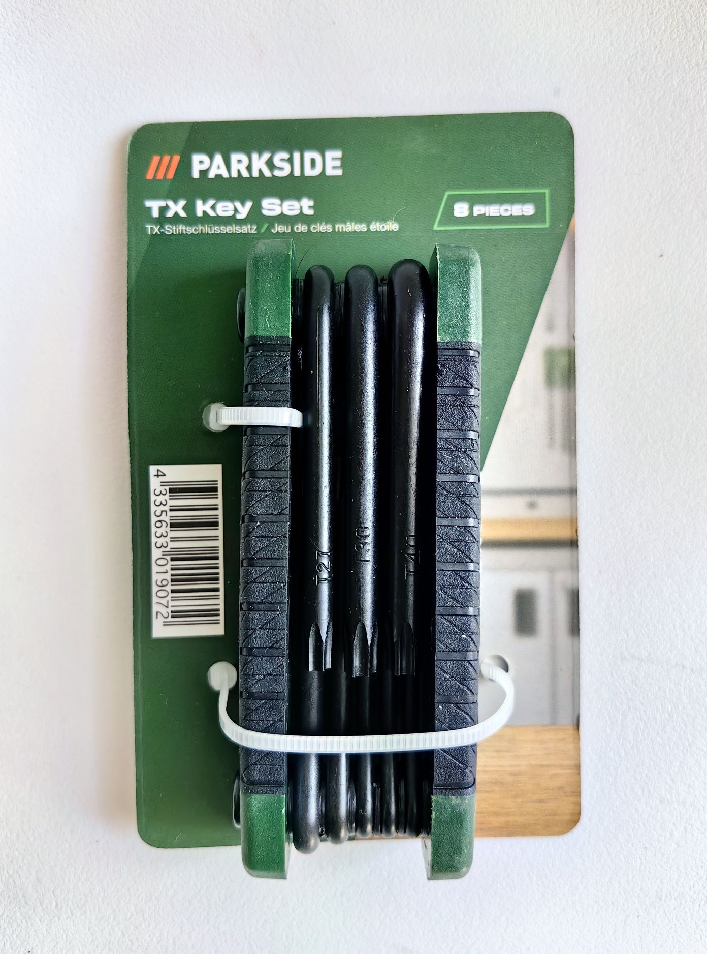 Parkside zestaw kluczy trzpieniowych TX doskonale do serwisu rowerów
