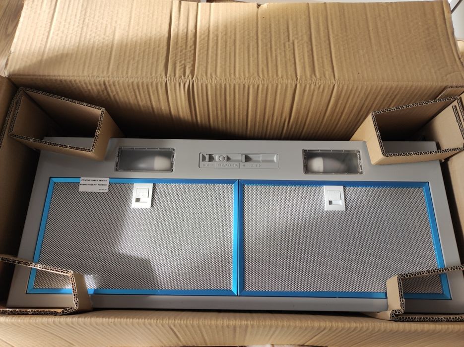 Okap do zabudowy nowy