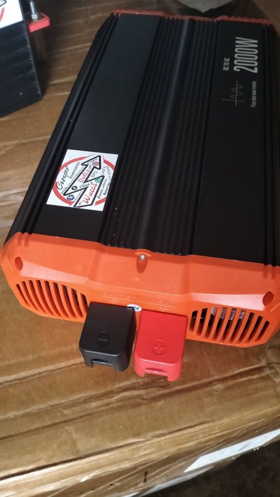 Conversor 2000w 4000wpico 12v pura 230v