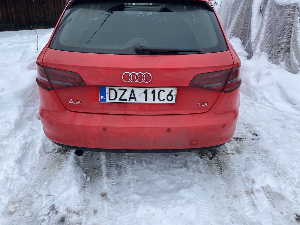 audi a3 8v tyl blotnik cwiartka zderzak klapa