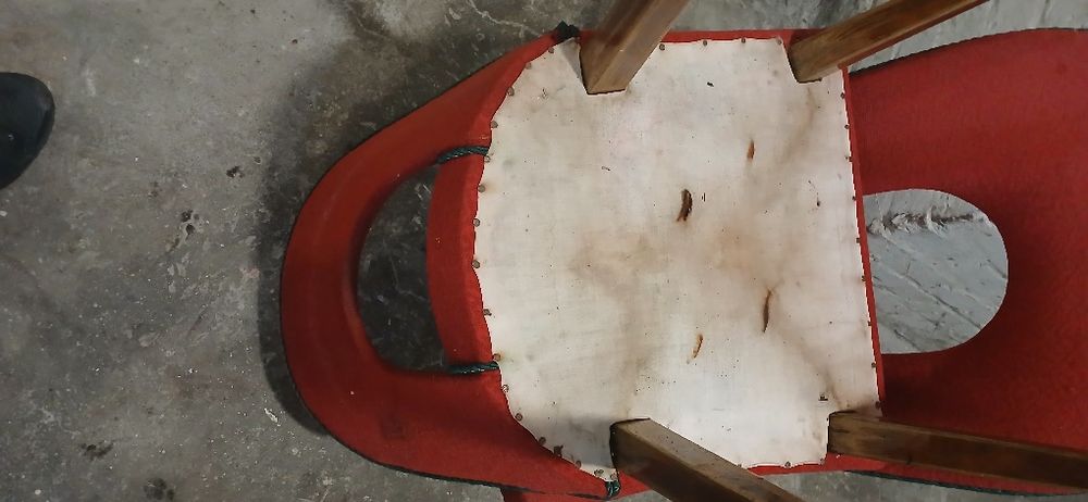 Krzesła antyki Muszelka PRL