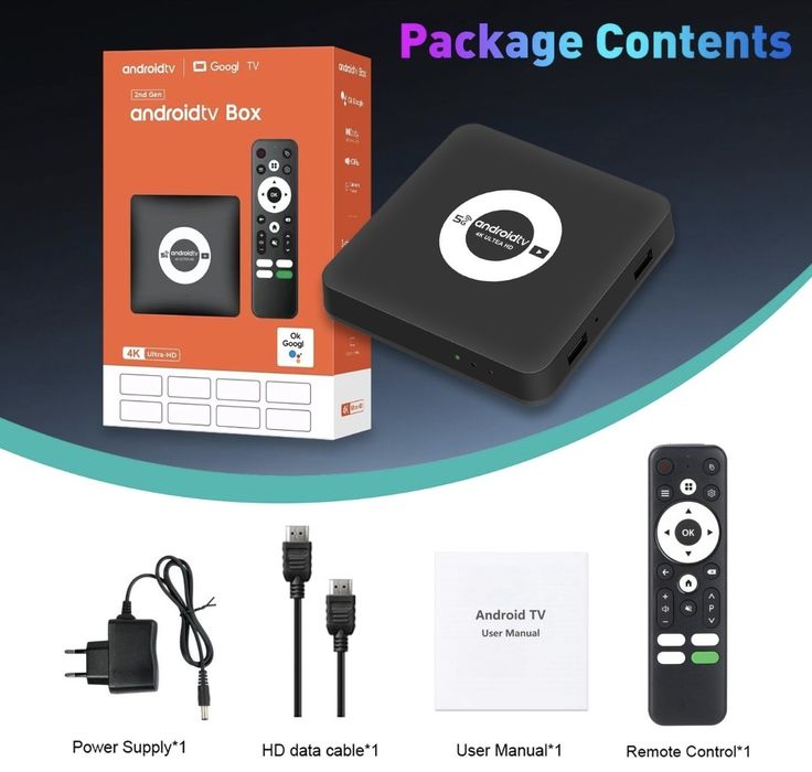 Smart TV, Смарт ТВ приставка, 8/128ГБ, Android 14,відправка наложкою