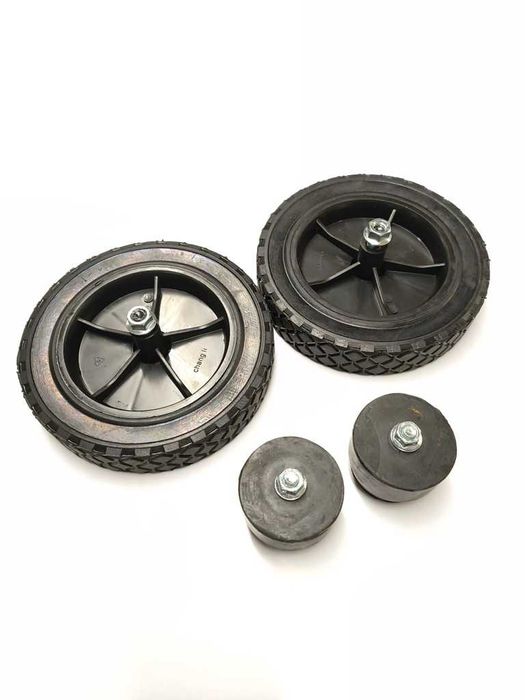 Kompresor pionowy Mecafer 425100. 100 l czerwony