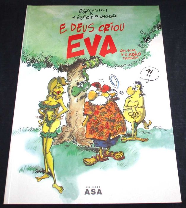 Livro E Deus Criou Eva Bercovici e Gerrit de Jager