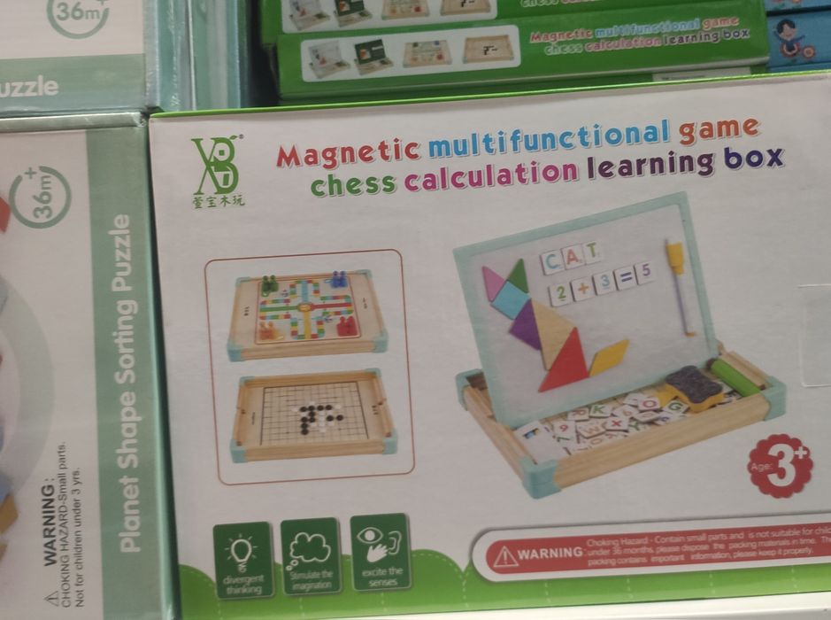 Magnetyczna wielofunkcyjna  tablica dla dzieci