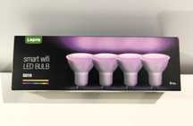 Pack 4 lâmpadas inteligentes GU10 LEPRO