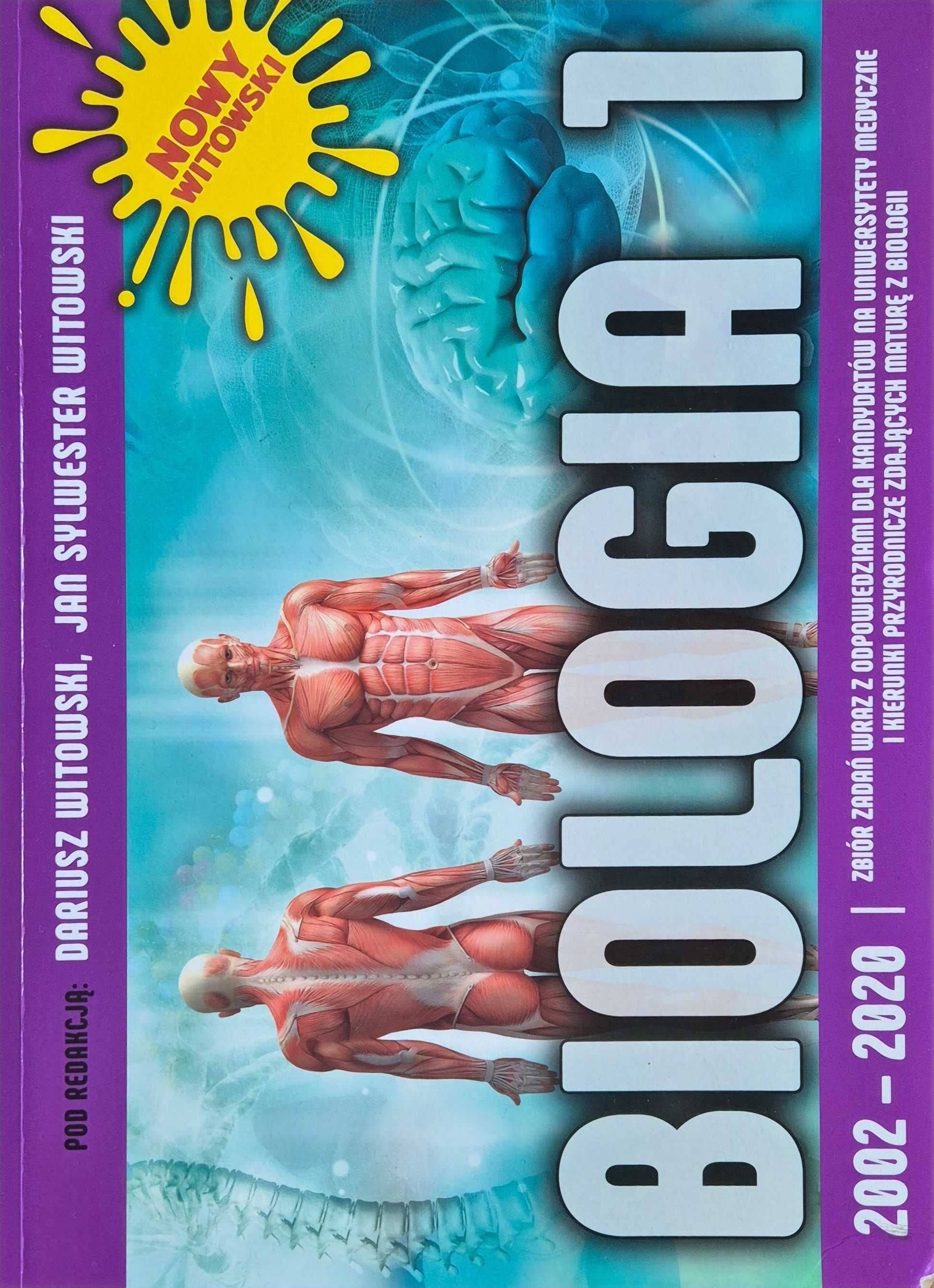 TOM 1, 2, 3, BIOLOGIA Zbiór zadań wraz z odpowiedziami, NOWY WITOWSKI