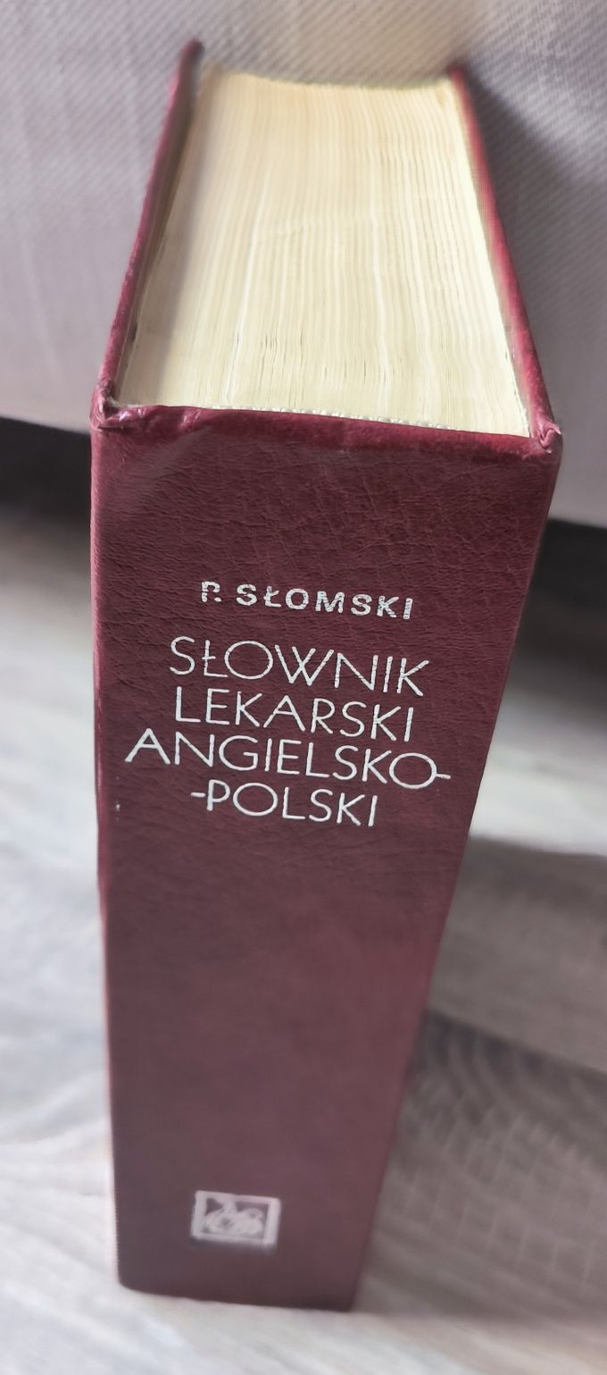 Słownik lekarski angielsko-polski Słomski