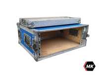 RACK 4U 1x szyna (38cm do pokrywy) (37cm środek) case FAKTURA
