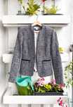 Marynarka tweedowa w stylu old money H&M 38