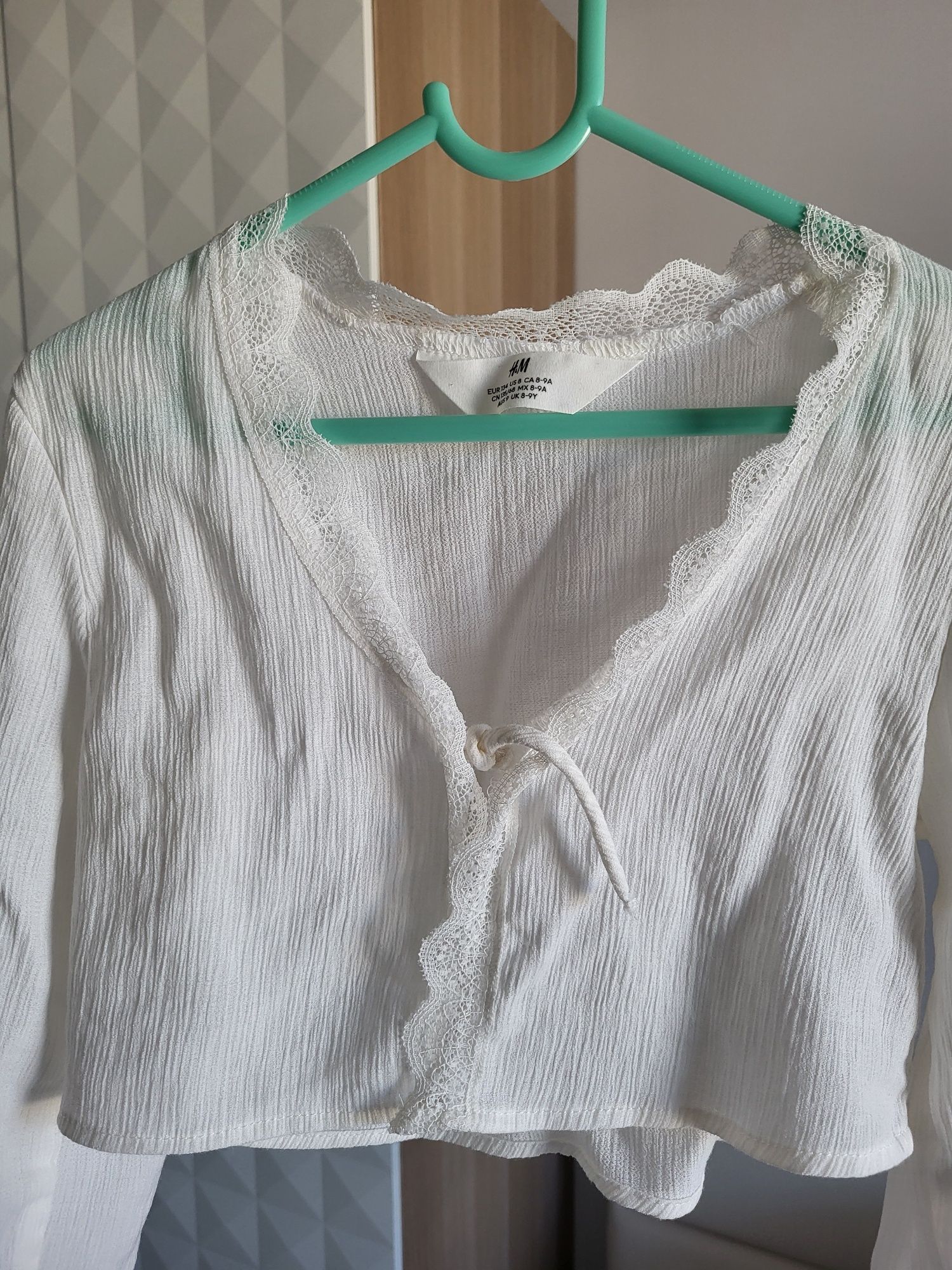 Bolerko narzutka elegancka H&M