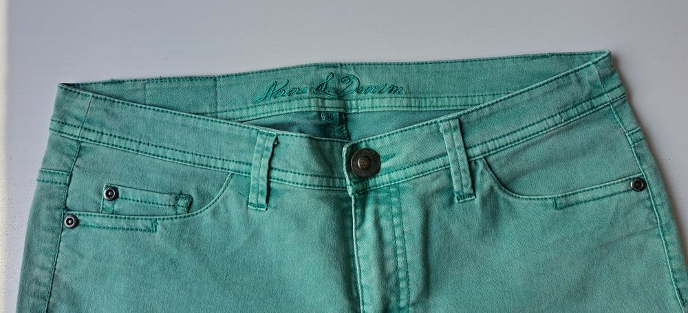 Jeansowe spodnie damskie Anne L. Denim rozm. 36