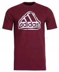 Adidas Wygodna Koszulka T-shirt Bawełniana Fld Bos Logo M