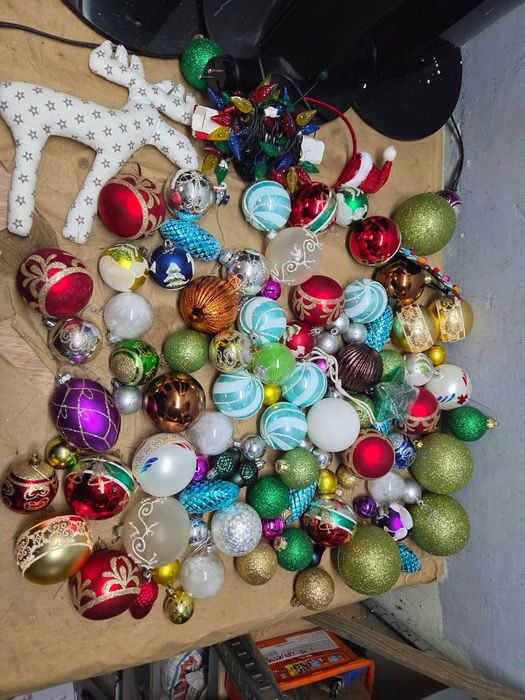 Bańki  bombki ozdoby choinkowe starocie okazja