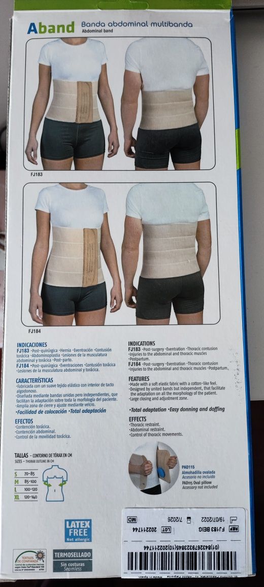 Cinta abdominal EMO