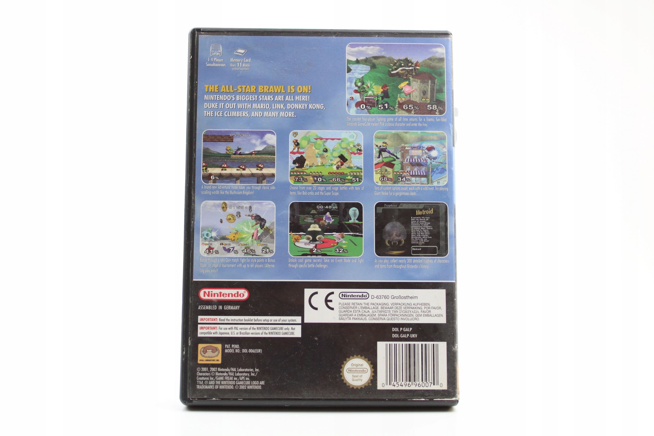 Gra Mario Smash Football Nintendo Gamecube