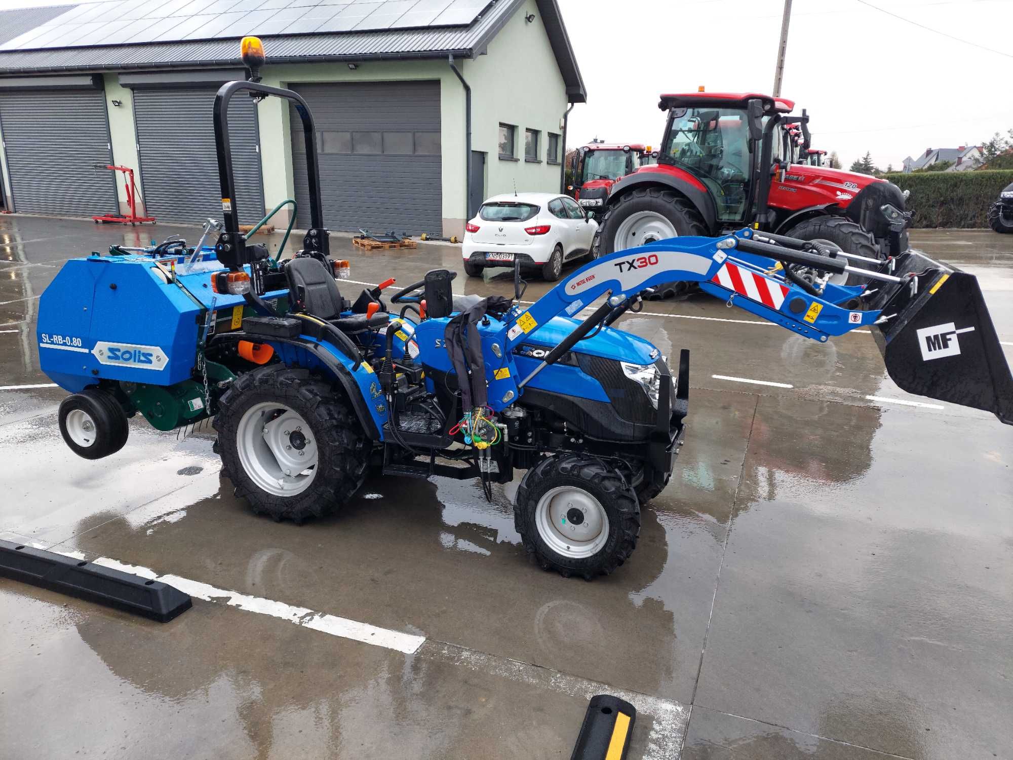 Mini prasa rolująca SOLIS SL-RB-0.8 - Prasa zwijająca Solis