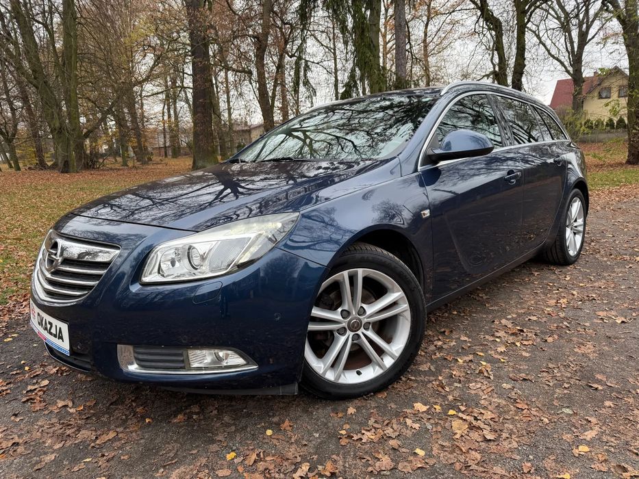 Opel Insignia 2.0 130 KONI Kolorowa Navi Alu18 Kombi z Belgii 1WŁ opłacony