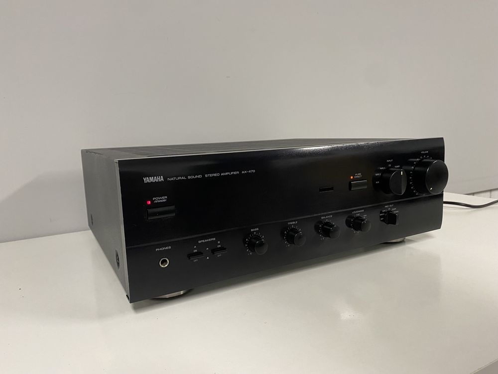 Yamaha AX-470 - wzmacniacz stereo, 2x80w, z kolekcji !