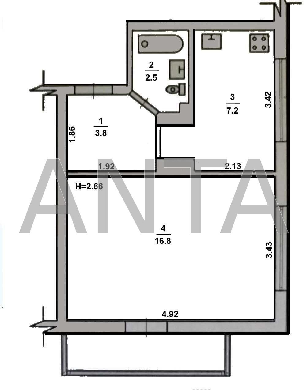 Продам 1-к квартиру. Приорка. Оболонь. ул. Попова. Торг.