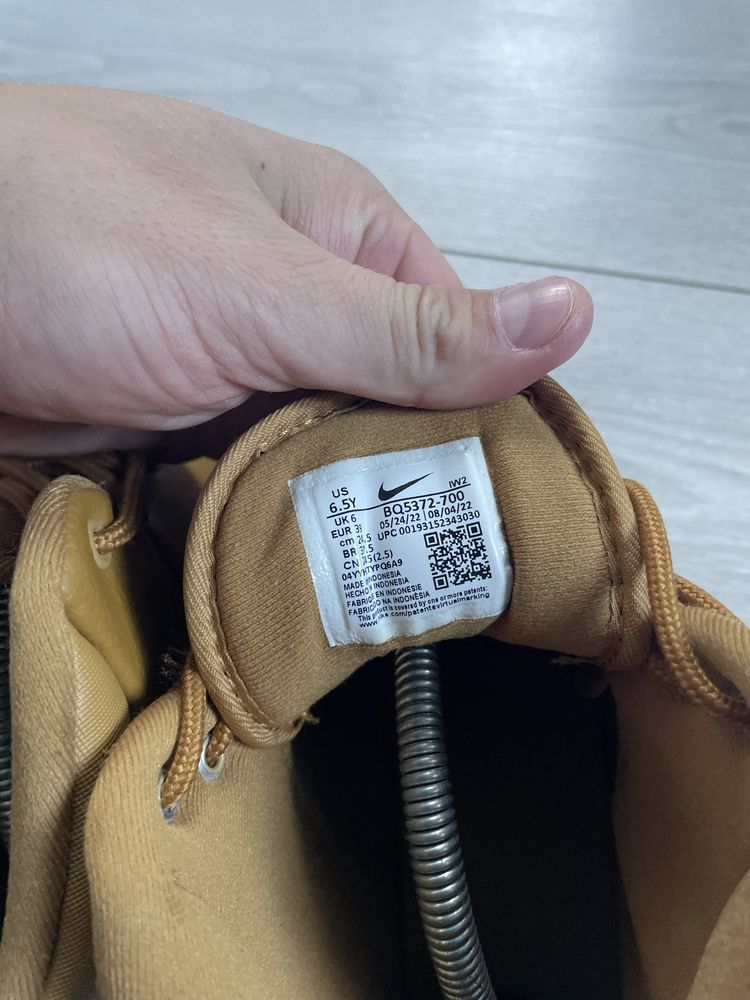Оригінальні чоловічі жіночі черевики кросівки Nike Manoa ACG GTX 39